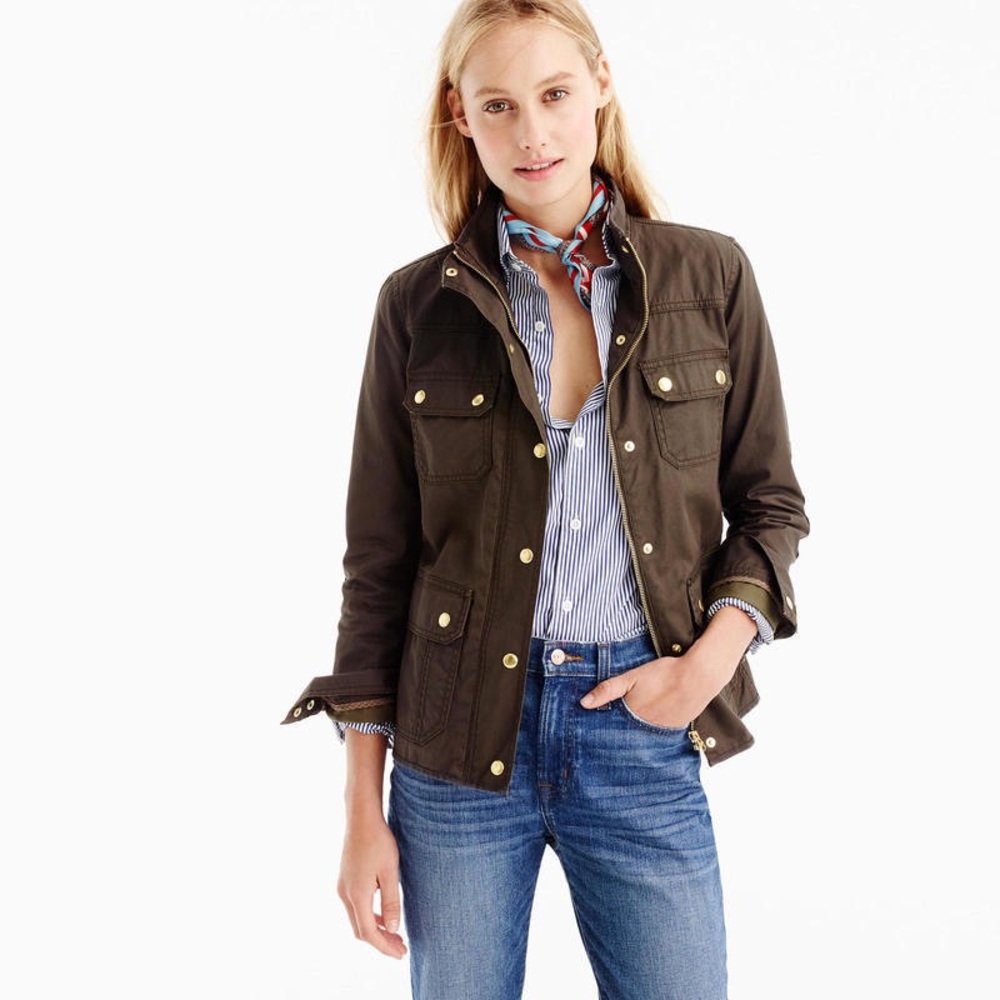 J.Crew Downtown Field Jacket (sz S)